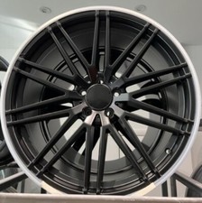 20"black alloy wheels mercedes e s amg cls sl class staggered + tyres