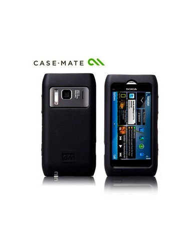 FUNDA NOKIA N8 CASE-MATE SAFE SKIN SILICONA NEGRA - 第 1/1 張圖片