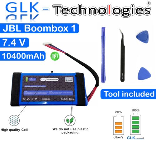 Batteria GLK 10400mAh per JBL Boombox, GSP0931134 01 qualità TOP 2024 - Foto 1 di 6