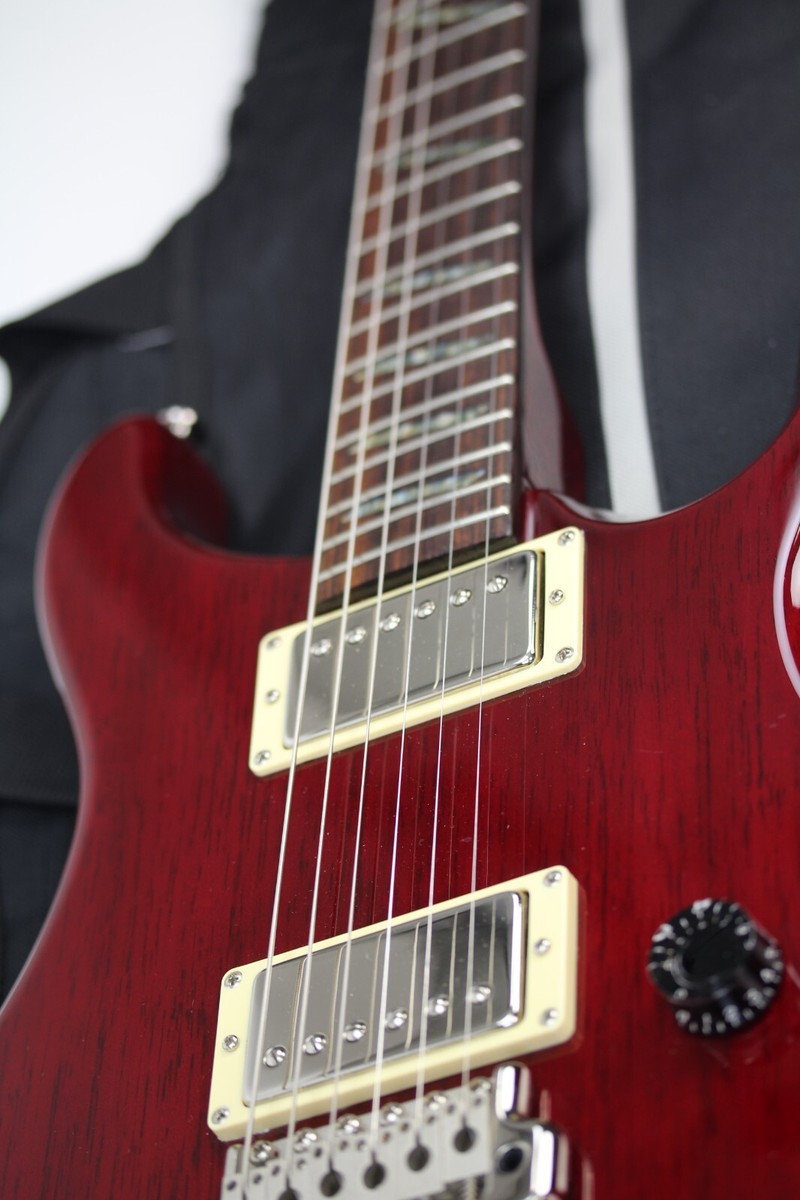 PRS SE Santana Signature 2001 MIK HH Scarlet Red Carlos Paul