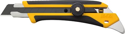 OLFA 18mm Heavy-Duty Utility Knife (L-5) - Multi-Purpose Custom Cutting Depth