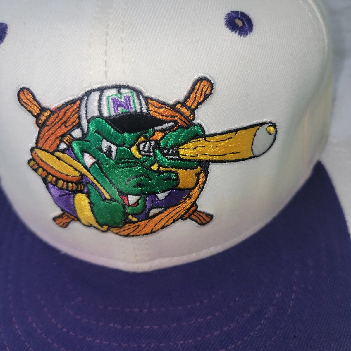 Norwich Navigators Vintage New Era Fitted Hat Minor League Game