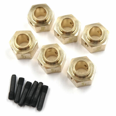 NEW Yeah Racing TRX4-086 Brass Hex Adaptor 12x8mm 6pcs TRX-6 FREE US SHIP