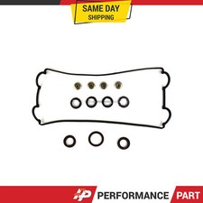 Valve Cover Gasket Seals For 92-96 Honda Prelude H23a1 Dohc 2.3l