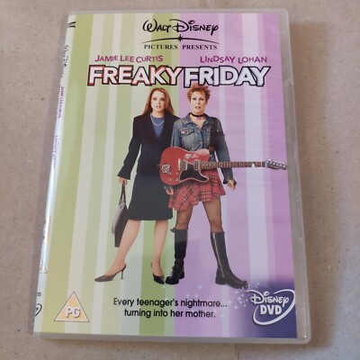 Freaky Friday DVD Movie Swap Mum Daughter Jamie Lee Curtis Lindsey