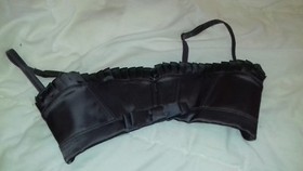 AGENT PROVOCATEUR VINTAGE GREY GANGSTER BRA SIZE MEDIUM BNWOT bra only for sale