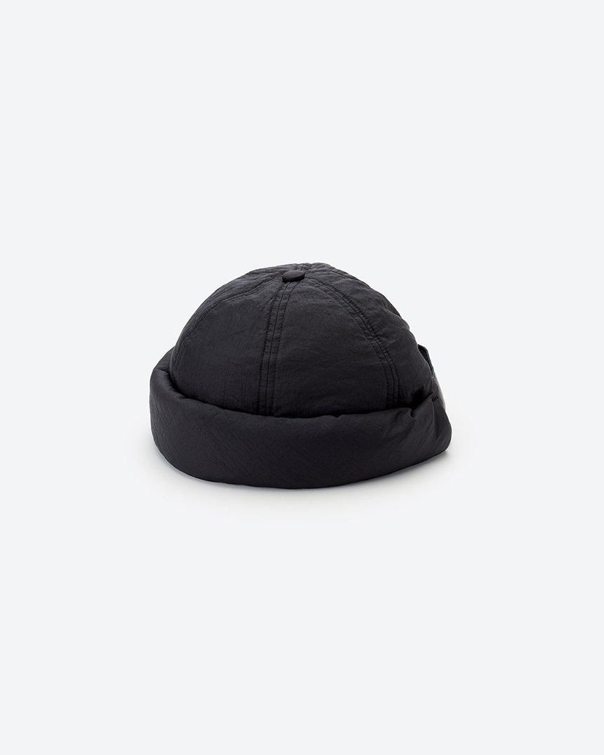 RARE KIJIMA TAKAYUKI Nylon Padded Fisherman Cap Tokyo Exclusive Black Hat Japan
