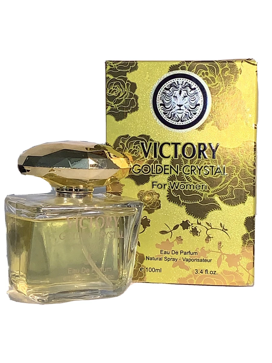 perfumes for women Victory GOLDEN CRYSTAL 100ml Long Lasting Natural Spray