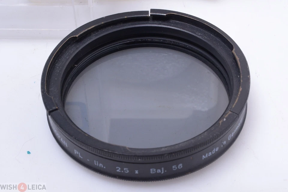 ✅ HELIOPAN ZEISS CONTAREX LIN. POL, POLARIZING FILTER B56 PLANAR SONNAR DISTAGON - Image 2 of 3