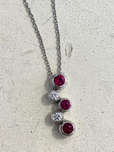 birthstone necklace tiffany