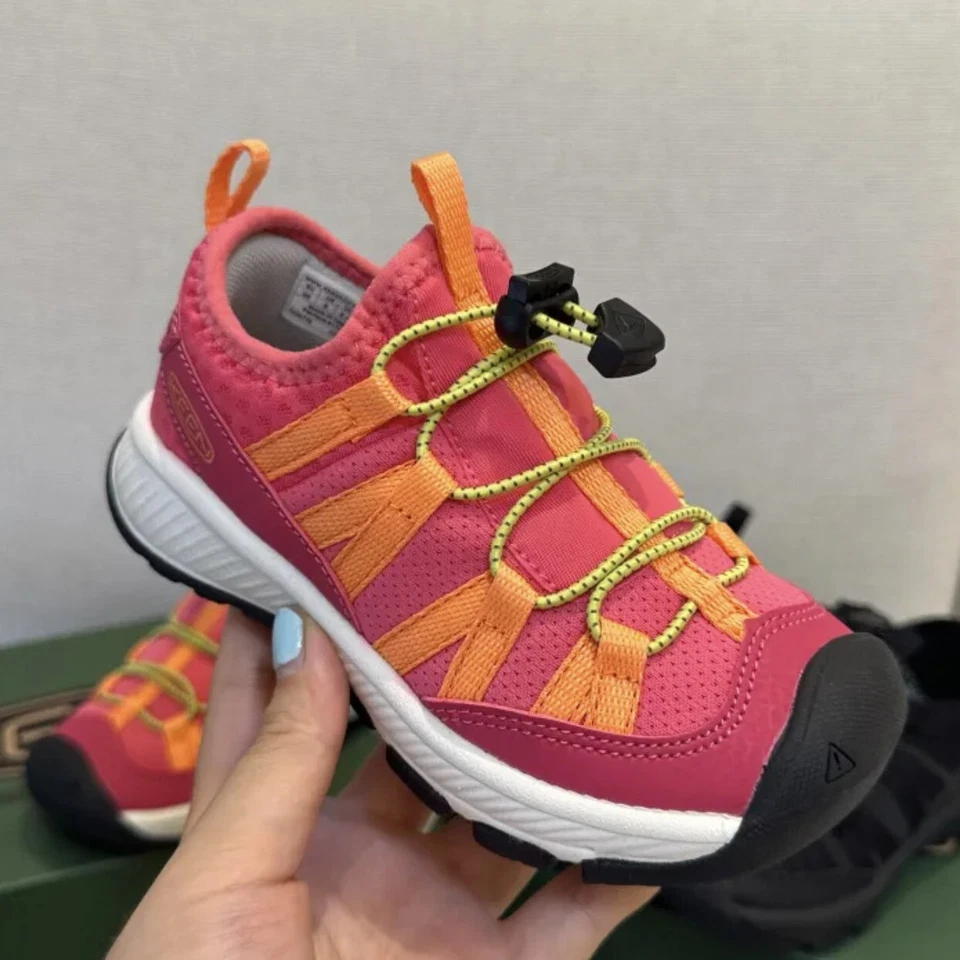 Keen Kids Sports Shoes Casual Running Shoes New Lightweight Soft Soled Hiking - Image 3 of 4