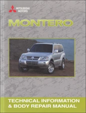 2003 Mitsubishi Montero Technical Information Repair Manual