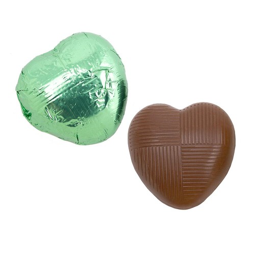 Milk Chocolate Foil Wrapped Hearts (x82 Hearts) - Picture 21 of 46