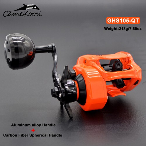 CAMEKOON Saltwater Magnetic Brake Baitcasting Fishing Reel - Light Graphite Body - Picture 23 of 23