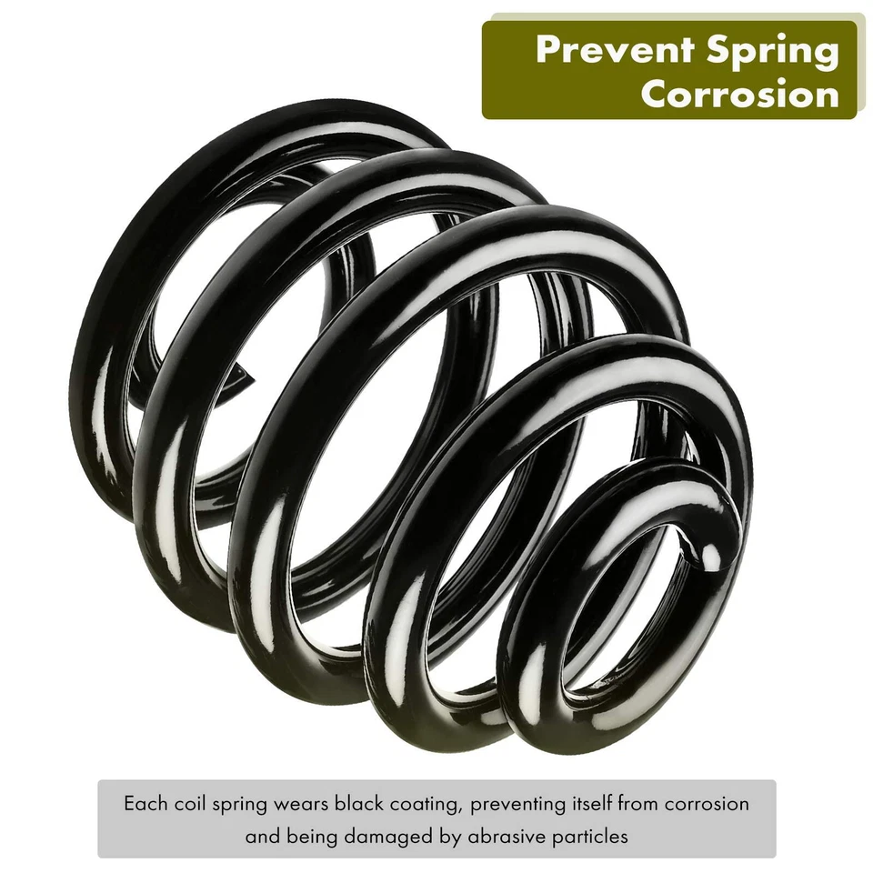 2x Coil Springs for Buick Century Regal Chevrolet El Camino GMC Caballero Rear - Image 3 of 4