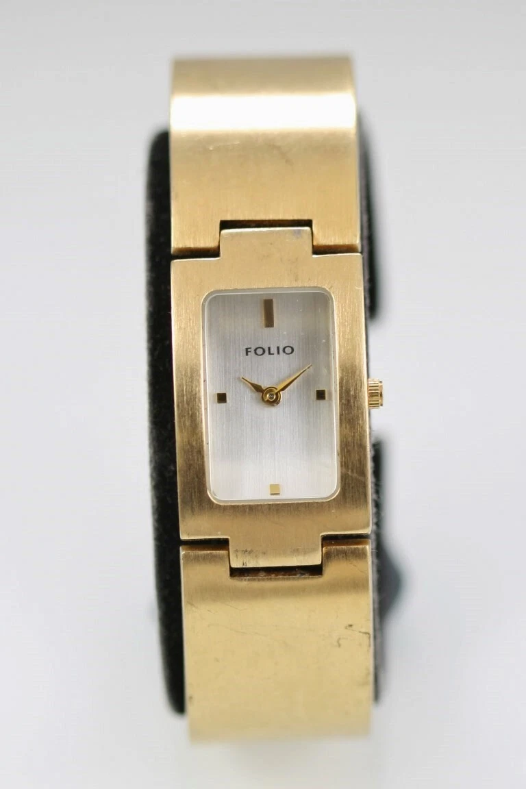 Folio watch gold sale