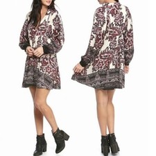 Free People Womens Say You Love Me Ivory Dress