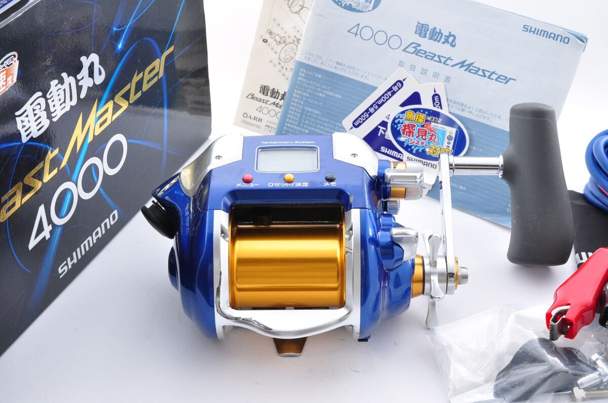 Shimano 09 Dendou-maru Beast Master 4000 Electric Reel Big Shimano 09 Dendou-maru Beast Master 4000 Electric Reel Big