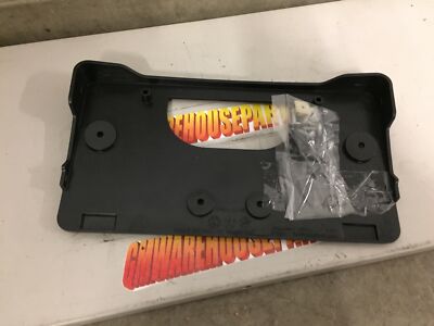 Genuine GM OEM Front License Plate Mount Bracket For 2003-2006 GMC Sierra - Part #15199886