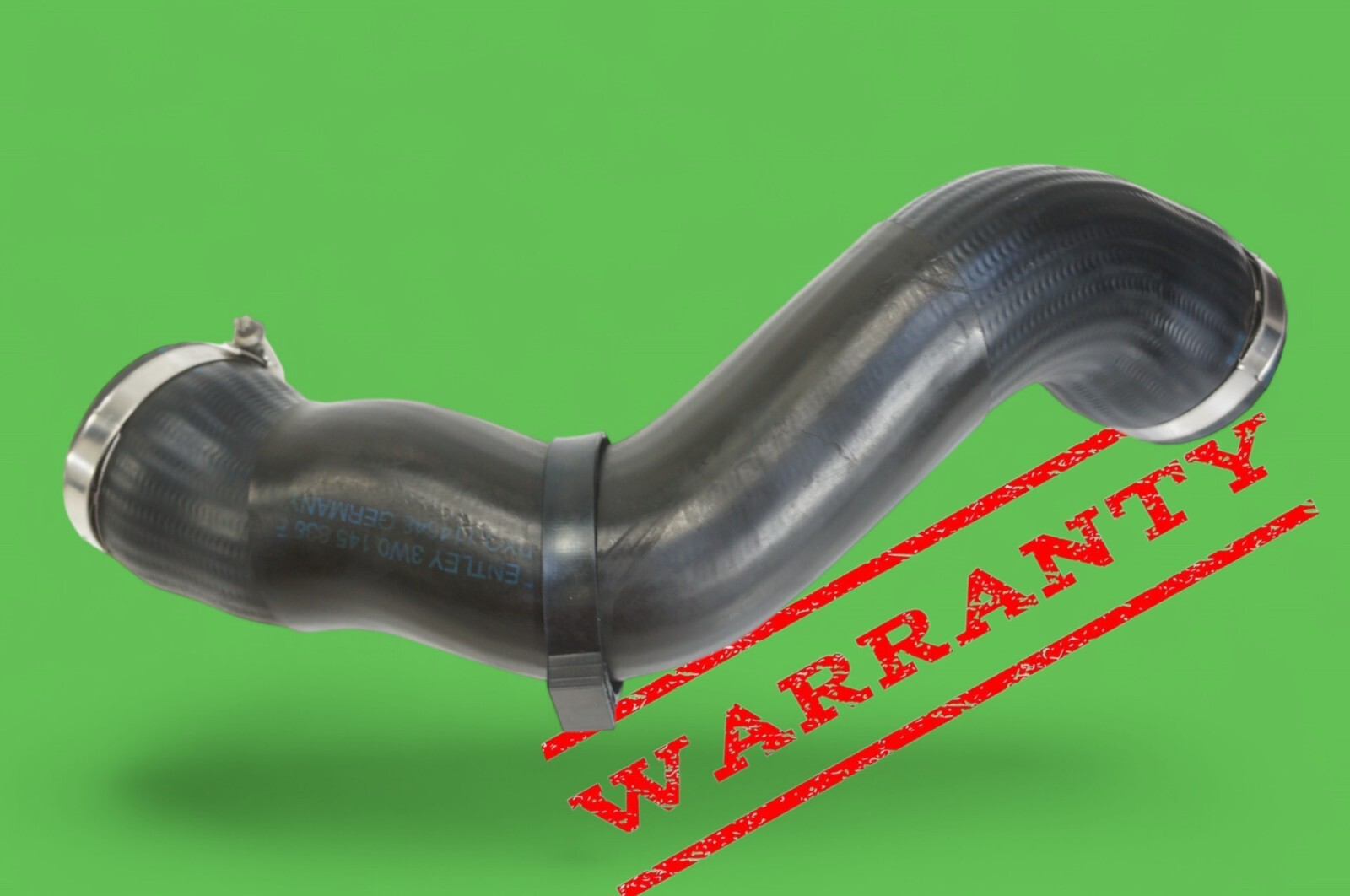 Oem 03-2012 Bentley Flying Spur GT GTC 6.0L Left Side Intercooler Hose Pipe
