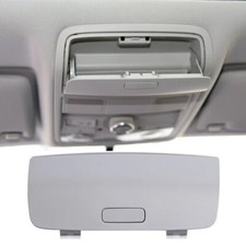 Gris Para VW Tiguan Golf Jetta Coche Gafas de sol Estuche Soporte Gafas de sol Caja de almacenamiento