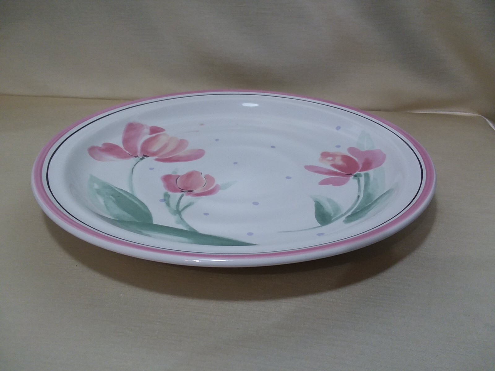 5 International Tableworks Stoneware Trio 026 Dinner Plates