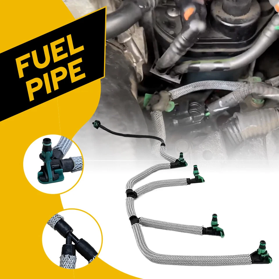 Injector Leak Off Return Pipe 1872025 Fit Ford Mondeo Galaxy Kuga 2.0 Tdci 2014- - Image 2 of 4