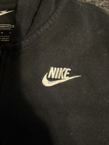 Nike Youth Girls Sportswear Sweat Suit Full Zip Up Black Size M+ - Picture 5 of 10
