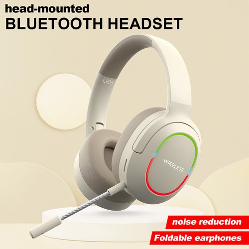 Wireless Gaming Headset For PS4, PS5, Xbox, Switch, PC Foldable Noise-Cancelling - Picture 16 of 20