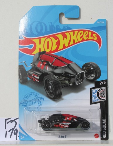 Voiture Hot Wheels Rod Squad 2 Jet Z 2021 - Modèle 1:64, édition 94/250, Série Collection