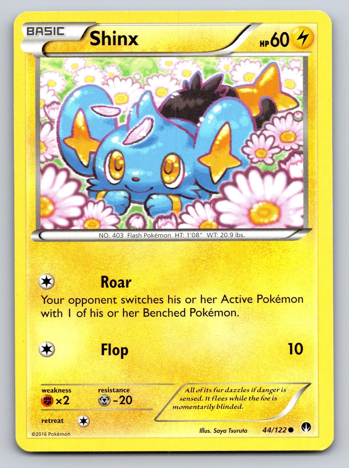 Shinx 44/122 Common BREAKpoint Pokemon Lightly Played