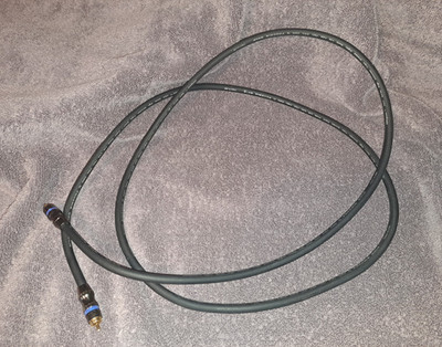 90S Rare Phoenix Gold ZERO POINT TRIPLE Shielded 75Ω RCA  6 Ft.