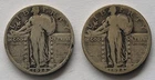 Lot Of Two 1928 Standing Liberty Silver Quarters