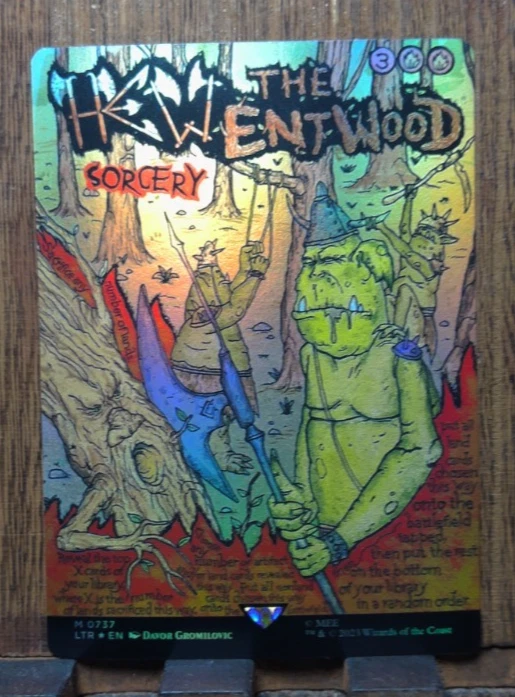 Hew the Entwood (Borderless Poster) Universes Beyond: the Lord of the Rings:... - Image 2 of 4