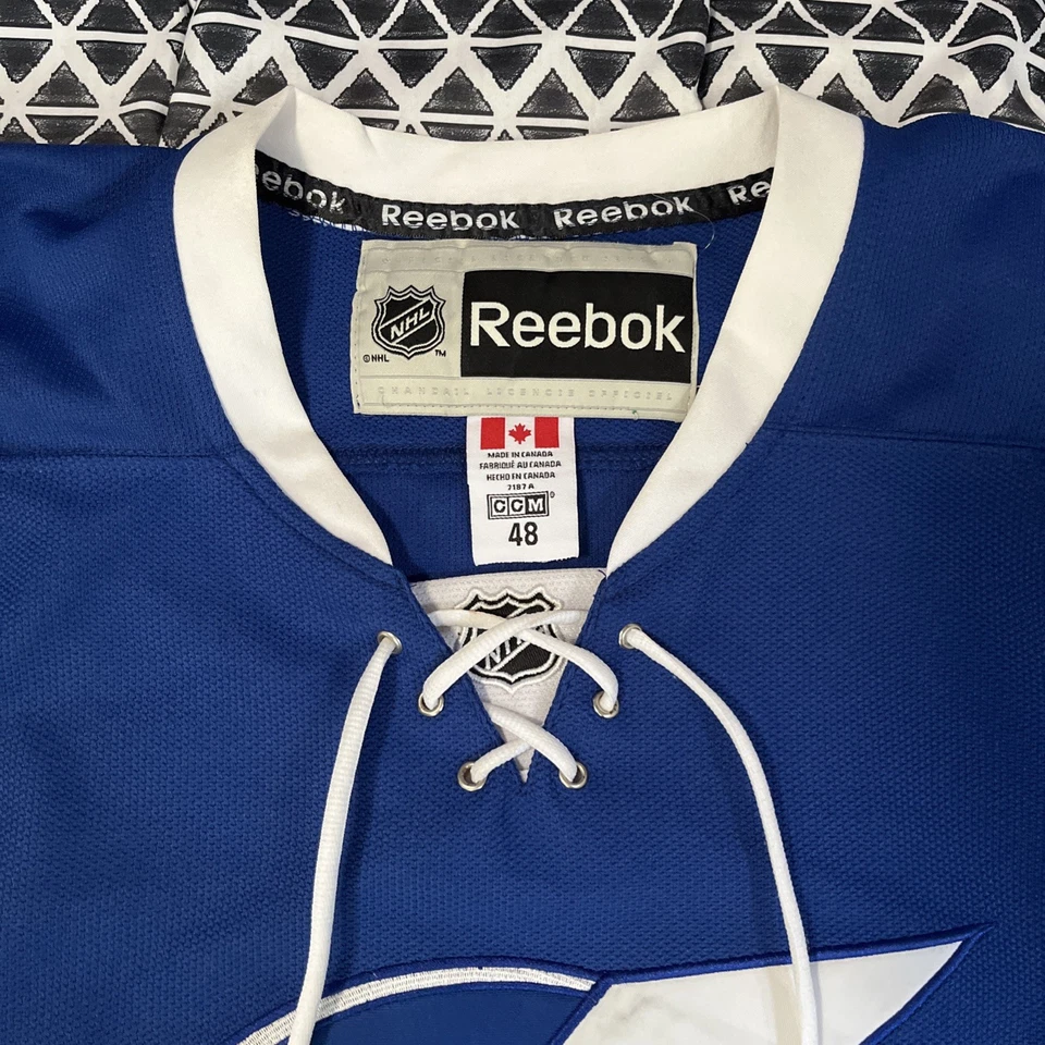 Tampa Bay Lightning Ben Bishop NHL Jersey #30 Reebok Men’s Shirt Size 48 - Image 3 of 4