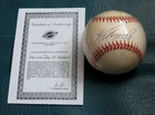 Ken Griffey Jr. Autographed Rawlings Baseball w/ COA (Ball is in a Plastic Wrap)