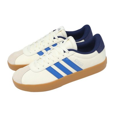 adidas VL Court 3.0 Cloud White Bright Royal Dark Blue Gum Men Unisex JR8634