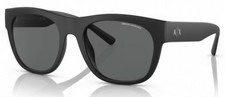 Armani Exchange Men's 55mm Matte Black Sunglasses AX4128SU-812287-55