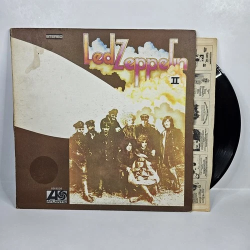 LED ZEPPELIN II 1969 LP Vinyl Record Gate Fold Atlantic SD 8236