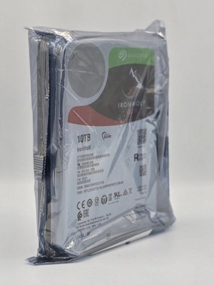 Seagate IronWolf 10TB NAS HDD CMR 3,5 Zoll SATAIII 7200 RPM 256MB ST10000VN0008