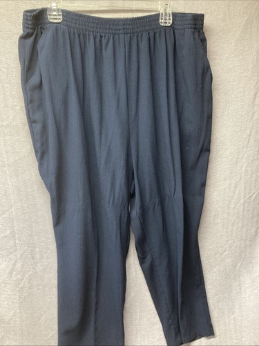 Maggie Barnes Catherines 26WP Plus Petite BlueTrouser Womens Dress Pants