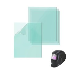 4.5 X 5.25 Welding Helmet Cover Lens10 Pcs Outside Replacement Clear Lens Cove