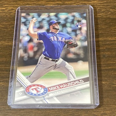 2017 Topps Update Series - Mike Hauschild #US242 (RC) Texas Rangers