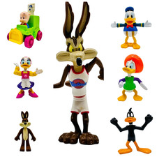 VINTAGE LOONY TUNES LOT OF SEVEN 7 HAPPY MEAL COLLECTIBLES 1990S WARNER BRO