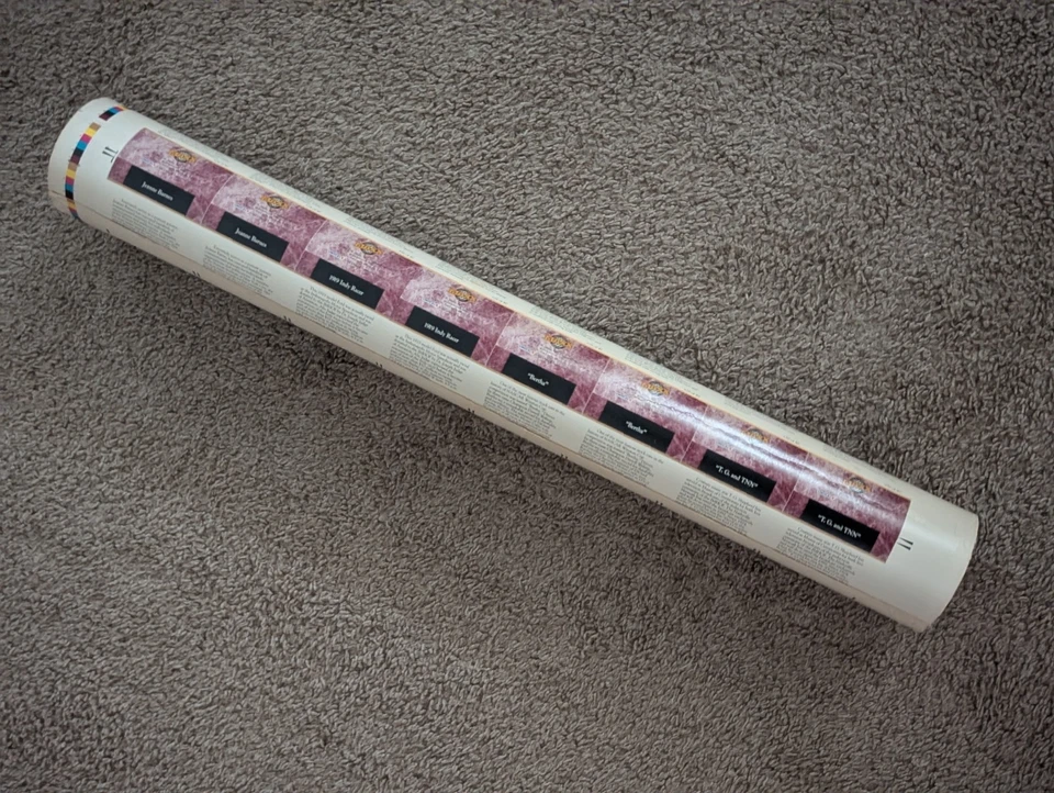 1992 Maxx Race Cards International Motorsports Hall of Fame Uncut Sheet Roll Set - Image 3 of 3