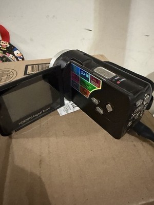 Sony HDEXPS Digital Zoom HandyCam Camcorder Black With Micro USB Cable Charger