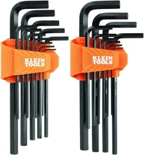 Klein Tool LS22 Langer Sechskantschlüsselsatz, SAE und metrisch,... 