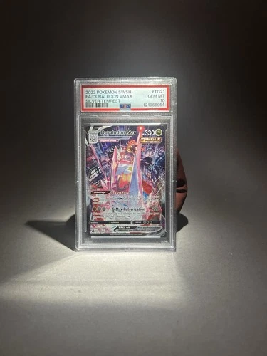 Pokemon Duraludon VMAX TG21/TG30 Silver Tempest TG Full Art Holo PSA 10