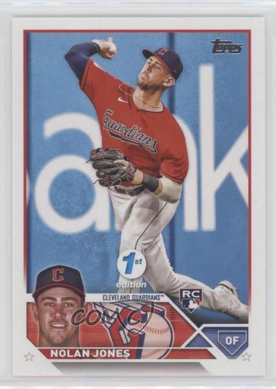2023 Topps Series 1 1st Edition Nolan Jones #129 1b3