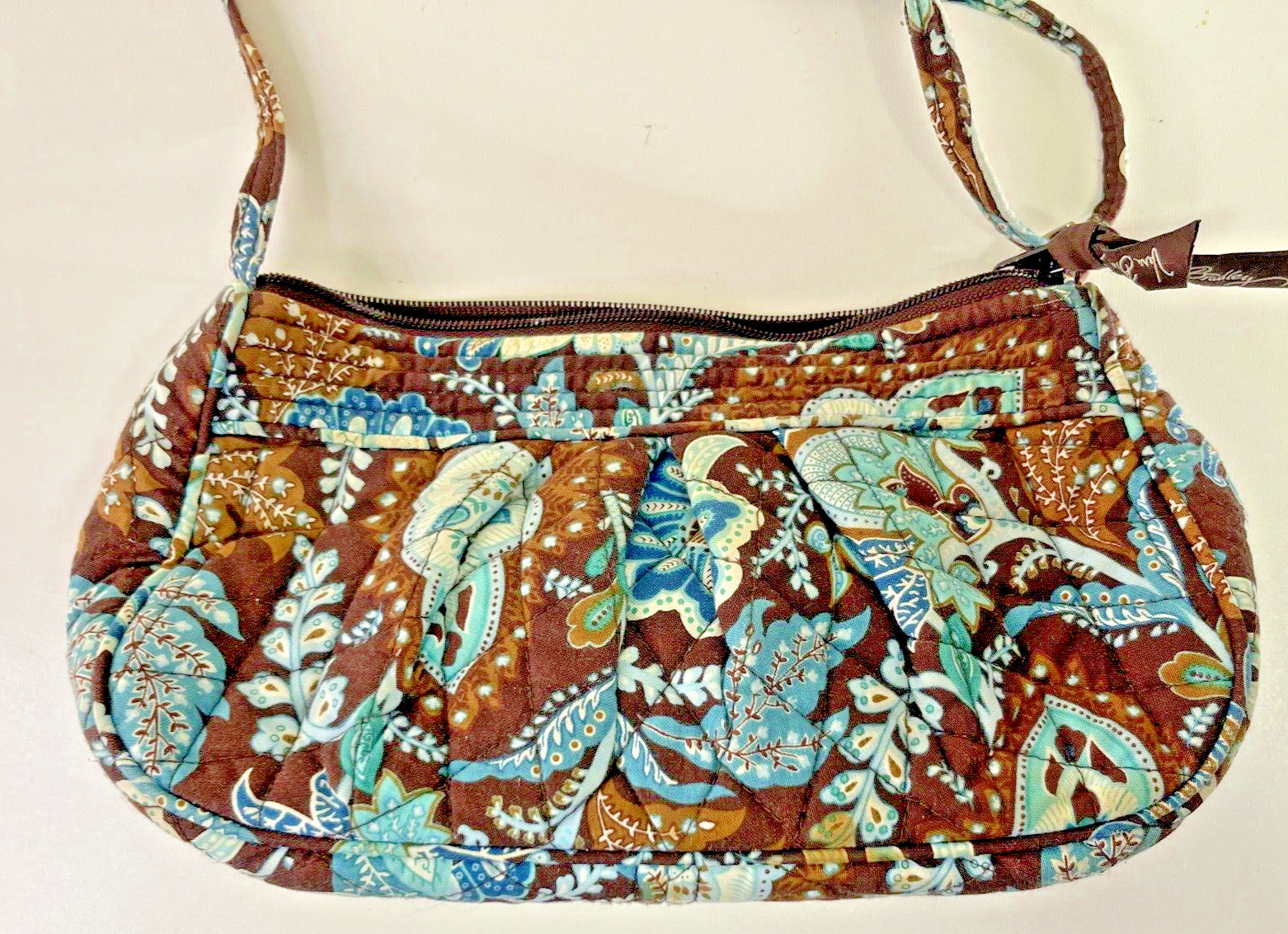 Vera Bradley Java Blue Small Crossbody Purse or M… - image 1